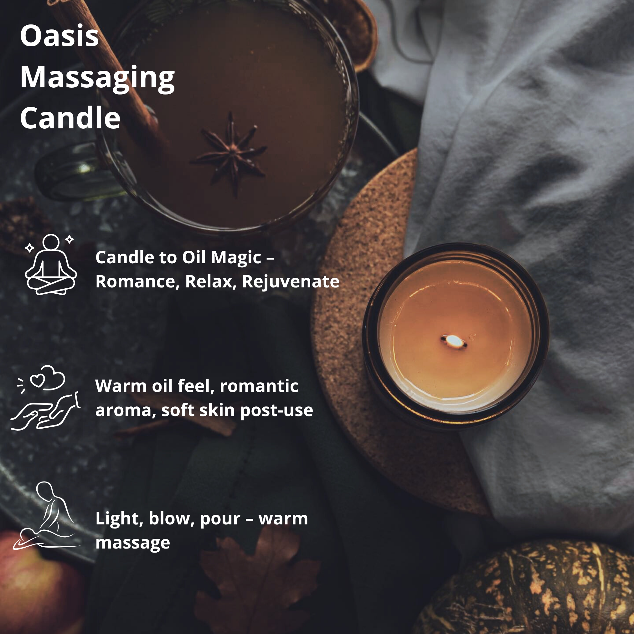 Body Hyderating Therapy Candle set of 4 spothippo