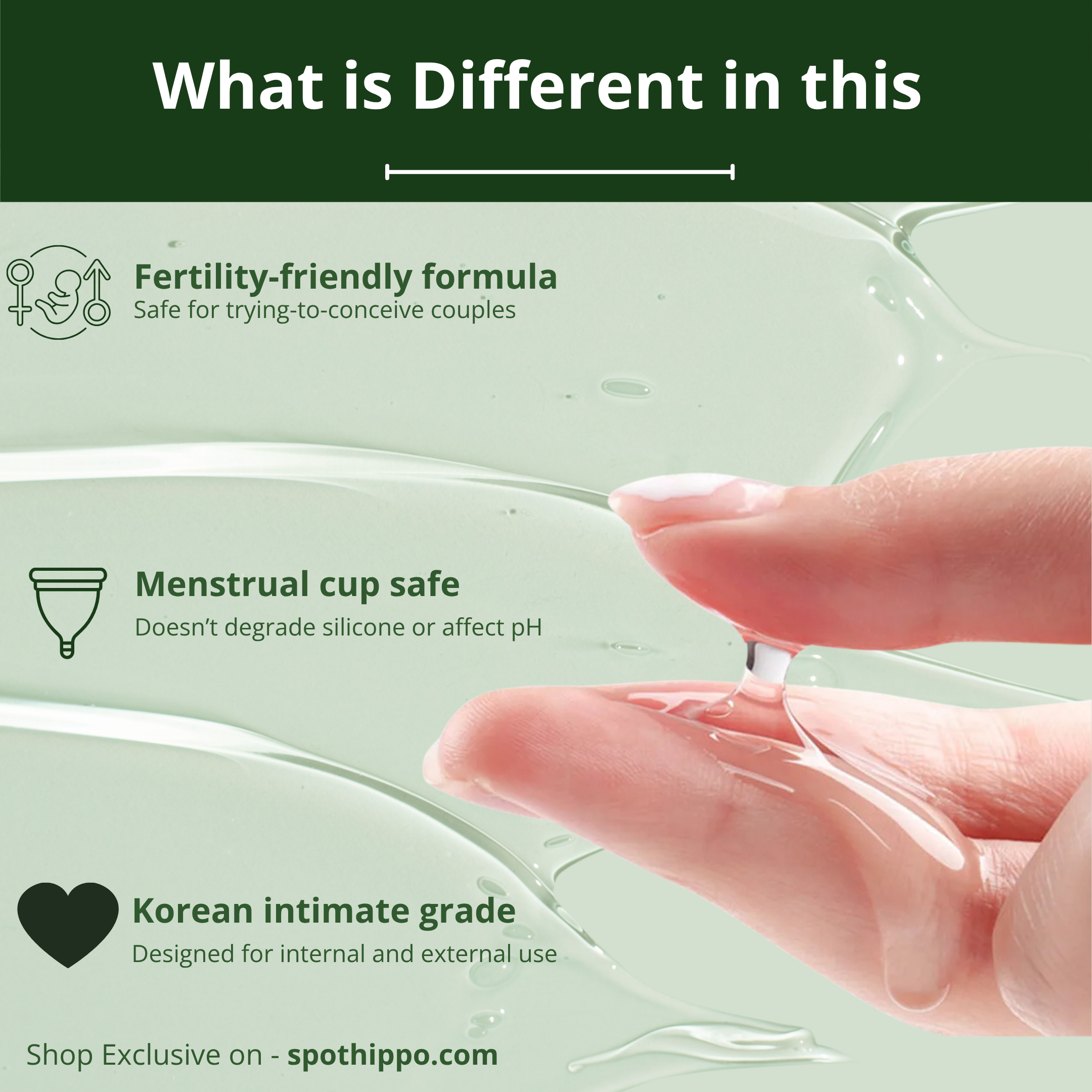 Fertility Lubricant Kit Set of 3 -Silk Smooth spothippo