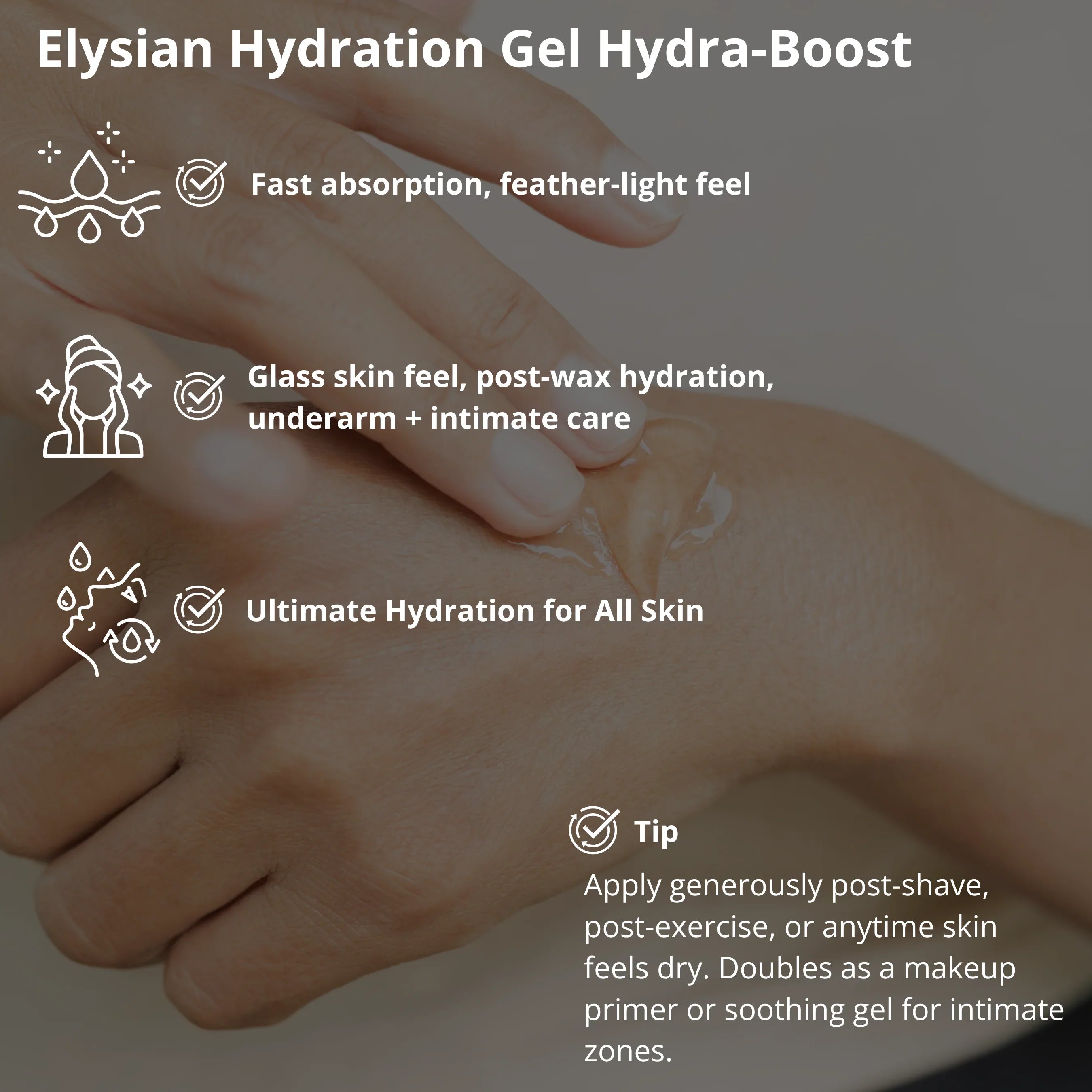 Elysian Hydration Gel Hydra-boost spothippo