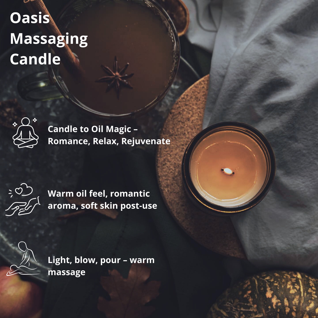 Hydrating  Massaging Candle   spothippo