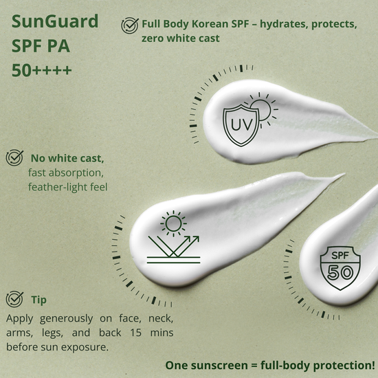 SunGuard SPF PA 50++++   spothippo
