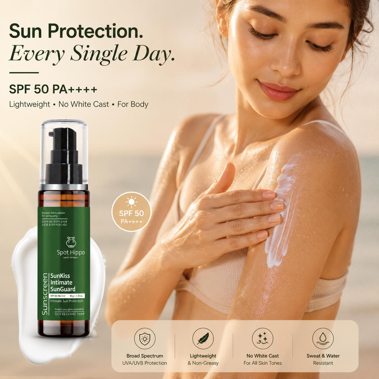 SunGuard Sunscreen SPF PA 50++++ - spothippo