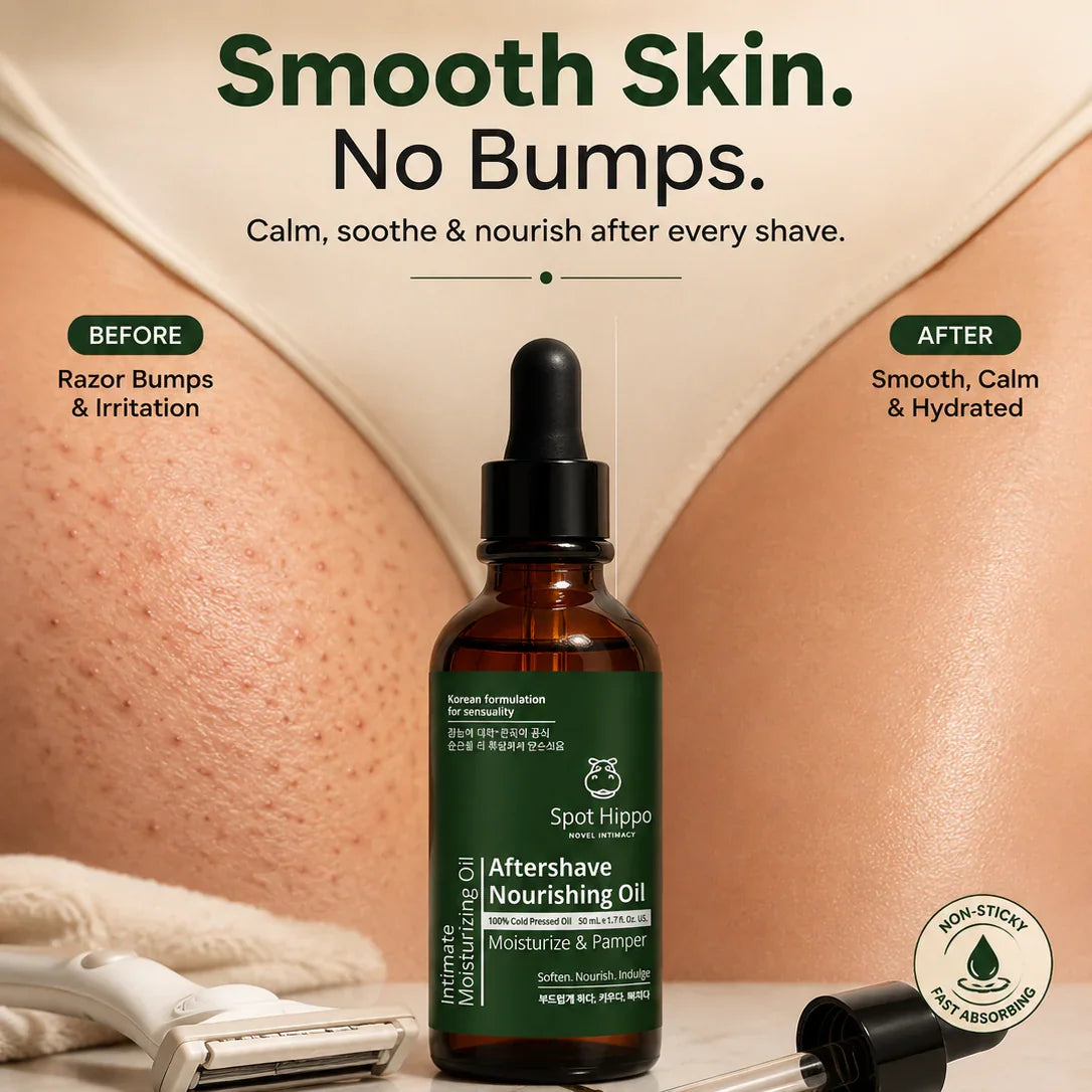 Aftershave & Ingrown Hair Oil - spothippo