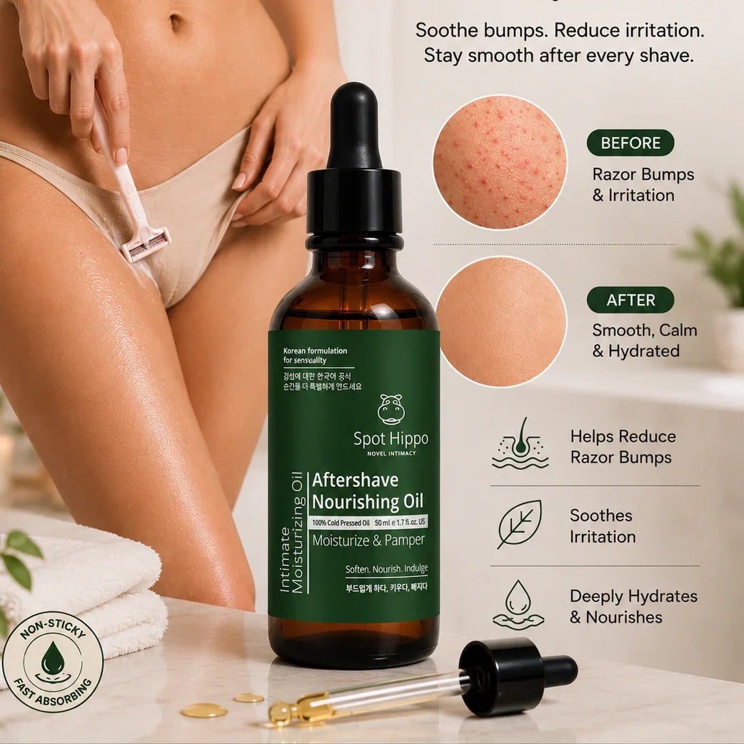 Aftershave & Ingrown Hair Oil - spothippo