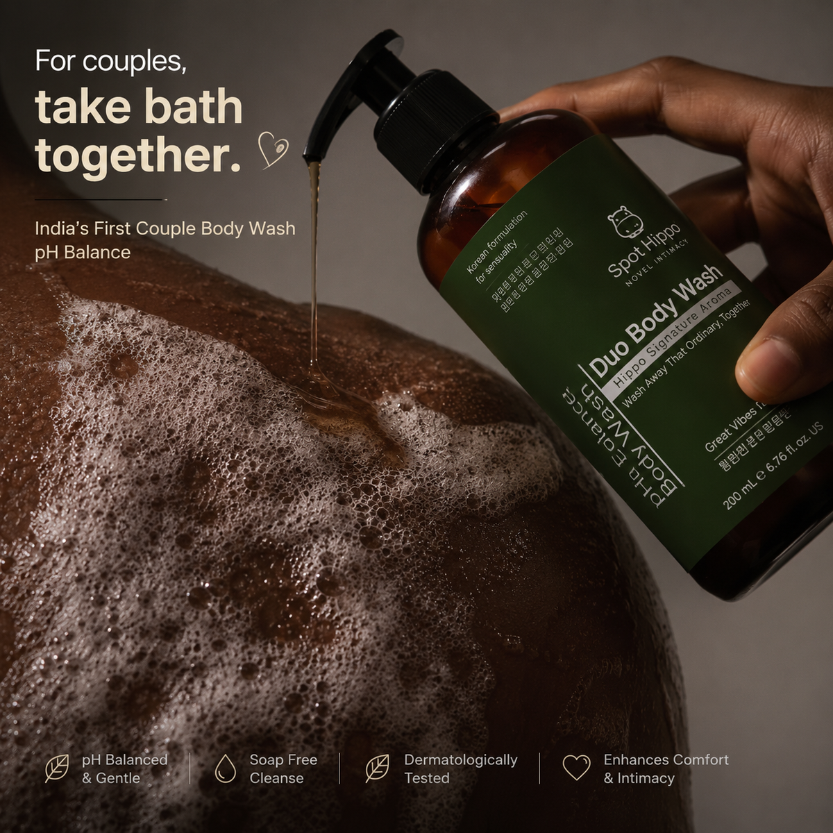 Couple Body Wash pH balance - spothippo
